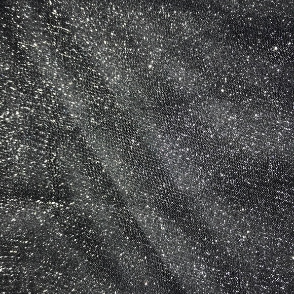 NWOT Black Glittery Tube Top - Picture 3 of 3